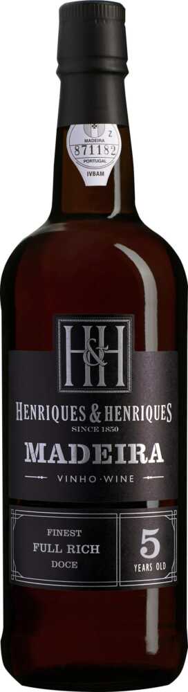 Finest Full Rich Aged 5 Years Sweet Madeira