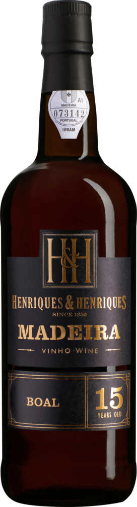 Henriques & Henriques Boal Aged 15 Years NV  0.75 L Flasche