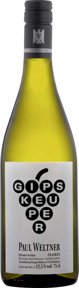 Weingut Weltner Gipskeuper Sylvaner Trocken 2024  0.75 L Flasche