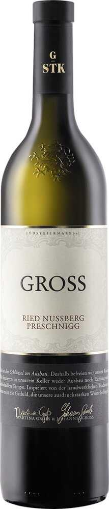 Weingut Gross Ried Nussberg Preschnigg Morillon 2020  0.75 L Flasche
