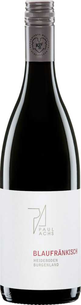 Weingut Paul Achs Blaufränkisch Heideboden Qw Burgenland 2024  0.75 L Flasche