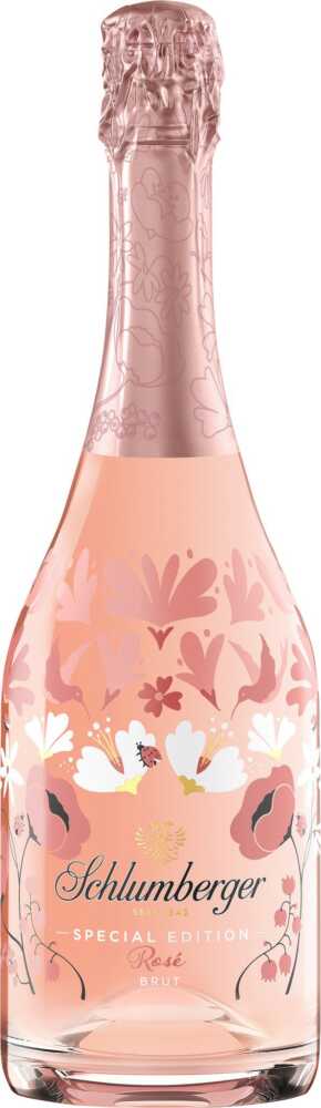 Schlumberger Sektkellerei Rosé Brut  Spring Edition Méthode Traditionnelle A026  0.75 L Flasche