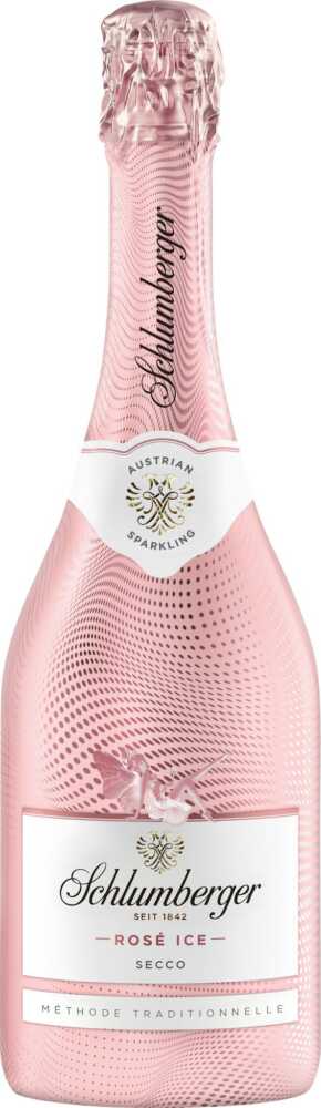 Schlumberger Sektkellerei Rosé Ice Secco Méthode Traditionnelle NV  0.75 L Flasche
