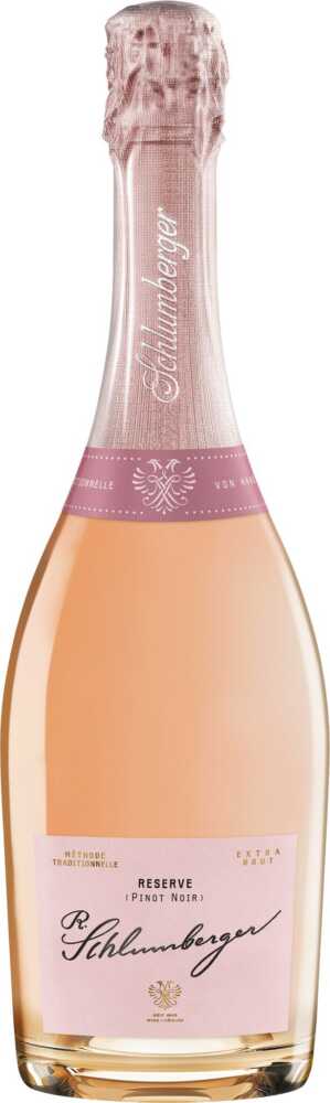 Schlumberger Sektkellerei Pinot Noir Extra Brut Reserve Méthode Traditionnelle 2022  0.75 L Flasche