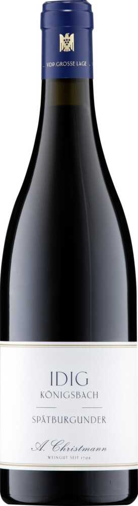 Weingut A. Christmann Königsbacher Idig Spätburgunder Tr. Vdp.Grosses Gewächs Qw Pfalz 2021  0.75 L Flasche