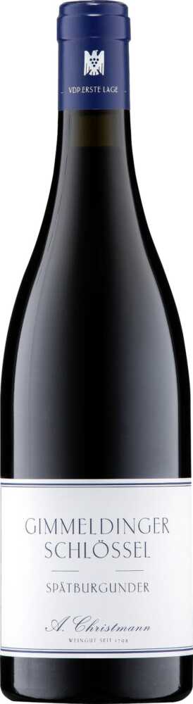 Weingut A. Christmann Gimmeldinger Schlössel Spätburgunder Qw Pfalz Vdp.Erstesgewächs 2023  0.75 L Flasche