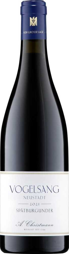 Weingut A. Christmann Neustadter Vogelsang Spätburgunder Trocken Vdp.Grosses Gewächs Qw Pfalz 2021  0.75 L Flasche