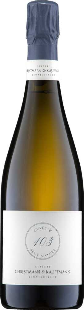 100% No.103 Brut Nature Qualitätsschaumwein Aus Der Pfalz