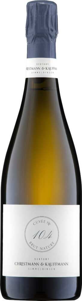 100% No.104 Brut Nature Qualitätsschaumwein Aus Der Pfalz