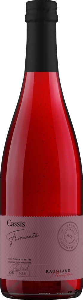 Raumland Sekthaus Cassis Frizzante NV  0.75 L Flasche