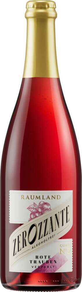Raumland Zerozzante  No 2 Fruchtsecco Rote Trauben NV  0.75 L Flasche