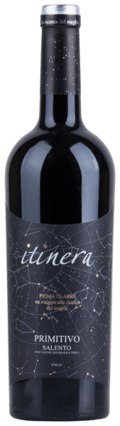 Itinera Prima Classe Primitivo Salento IGT 2024  0.75 L Flasche
