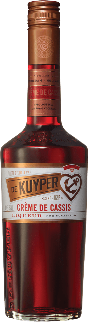 De Kuyper Creme Cassis Likör NV  0.7 L Flasche