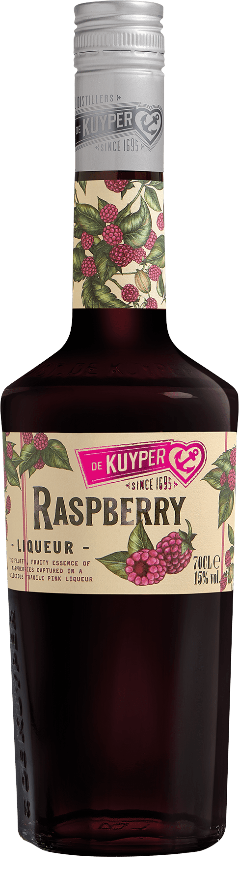 De Kuyper Raspberry Likör NV  0.7 L Flasche