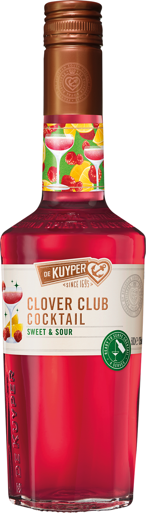 Clover Club Cocktail Ready To Serve