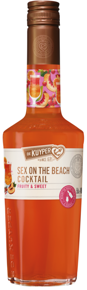 De Kuyper Sex On The Beach Cocktail  Ready To Serve NV  0.5 L Flasche