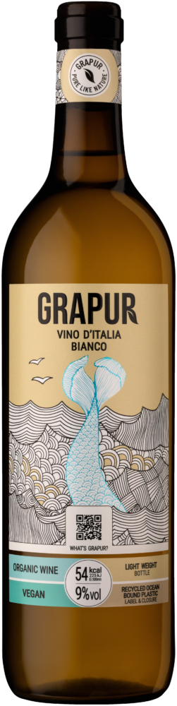 Grapur Vino DItalia Bianco Bio NV  0.75 L Flasche