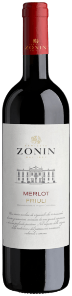 Zonin 1821 Classici Merlot Doc Friuli Aquileia 2022  0.75 L Flasche
