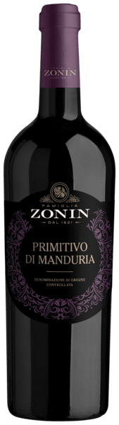 Zonin 1821 Primitivo Di Manduria Doc 2023  0.75 L Flasche