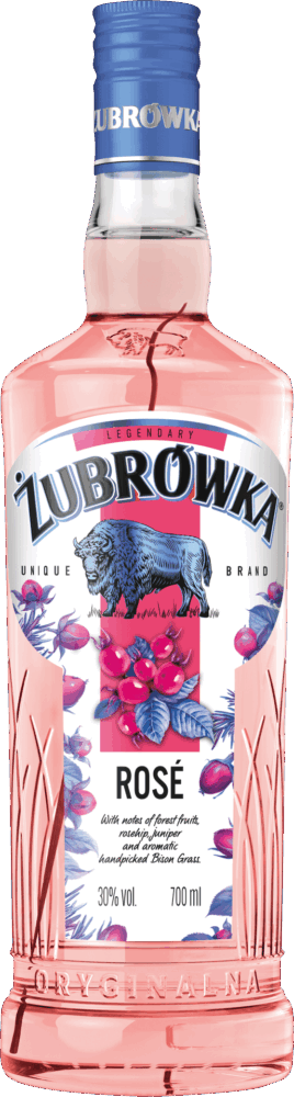 Zubrowka Rose 30% NV  0.7 L Flasche