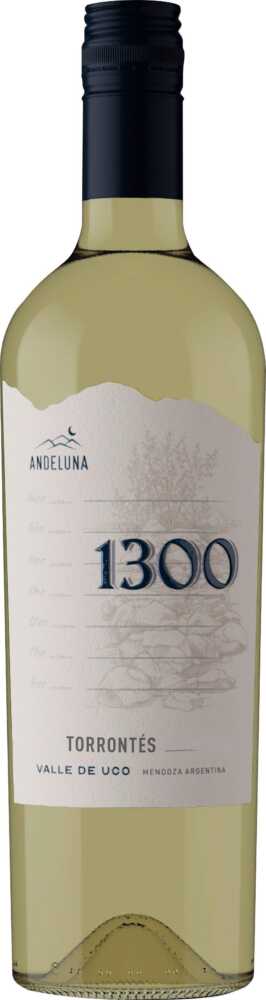 Andeluna Cellars Torrontés  1300 Tupungato Mendoza 2025  0.75 L Flasche