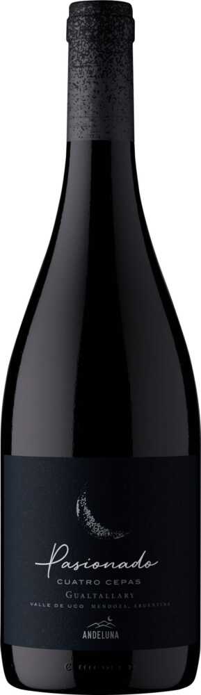 Andeluna Cellars Pasionado  Cuatro Cepas Tupungato Mendoza 2021  0.75 L Flasche