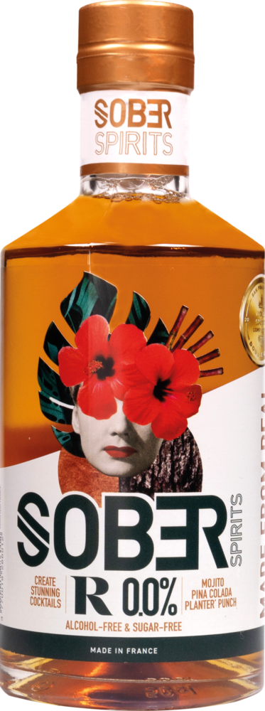 Sober Spirits Rum 0.0% NV  0.5 L Flasche