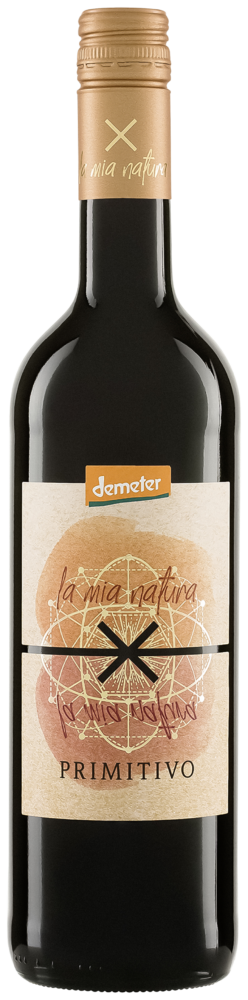 Biowein X La Mia Natura Primitivo 2025  0.75 L Flasche