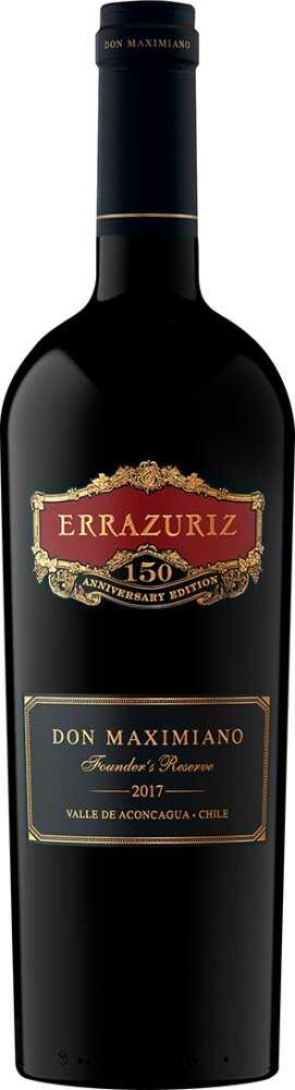 Vina Errazuriz Don Maximiano FounderS Reserve 2017  0.75 L Flasche