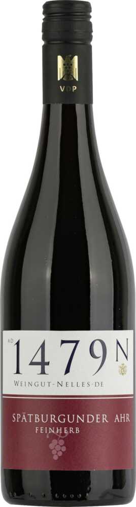 Weingut Nelles Spätburgunder Feinherb Qw Ahr 2022  0.75 L Flasche