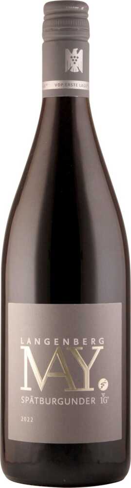 Rudolf May Spätburgunder Langenberg Retzstadt 1G Qw Franken 2022  0.75 L Flasche