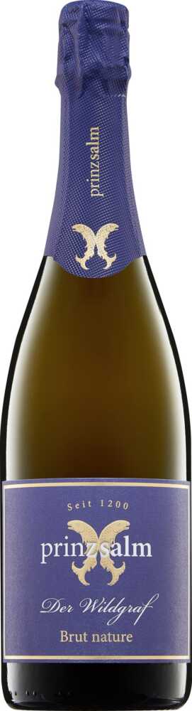 Weingut Prinz Salm Der Wildgraf Pinot Brut Nature Dt. Winzersekt – Tradtionelle Flaschengärung NV  0.75 L Flasche