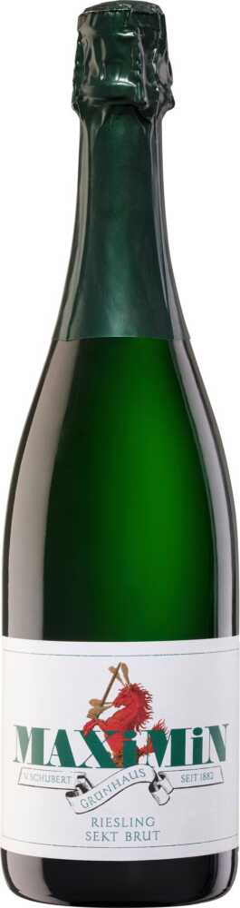 Weingut Maximin Grünhaus Riesling Sekt Brut Sekt B.A.- Traditionelle Flaschengärung 2023  0.75 L Flasche