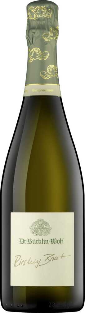 Weingut Dr. Bürklin-Wolf Bürklin Wolf Riesling Brut Dt. Winzersekt – Traditionelle Flaschengärung 2020  0.75 L Flasche