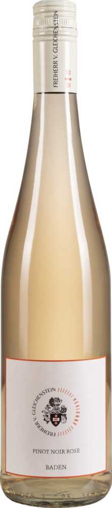 Weingut Freiherr von Gleichenstein Gutswein Pinot Noir Rosé Trocken Qw Baden 2023  0.75 L Flasche