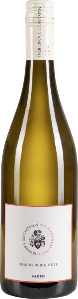 Weingut Freiherr von Gleichenstein Gutswein Grauburgunder Trocken Qw Baden 2025  0.75 L Flasche
