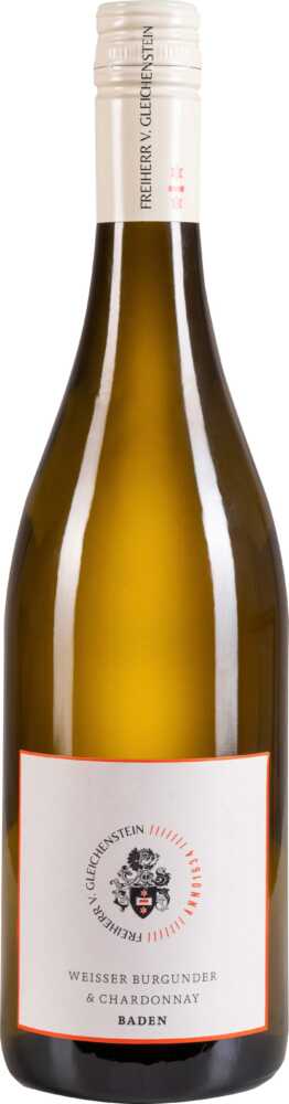 Weingut Freiherr Von Gleichenstein Gutswein Weißburgunder-Chardonnay Trocken Qw Baden 2024  0.75 L Flasche