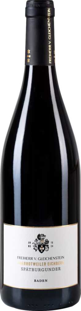 Weingut Freiherr von Gleichenstein Oberrotweiler Eichberg Spätburgunder Trocken Qw Baden 2020  0.75 L Flasche