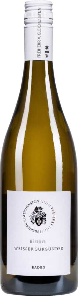 Weingut Freiherr Von Gleichenstein Réserve Weißburgunder Trocken Qw Baden 2022  0.75 L Flasche