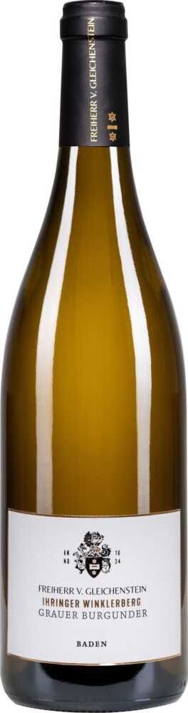 Weingut Freiherr von Gleichenstein Ihringer Winklerberg Grauburgunder Trocken Qw Baden 2018  0.75 L Flasche