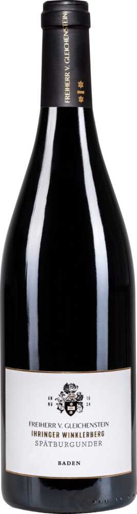 Weingut Freiherr von Gleichenstein Ihringer Winklerberg Spätburgunder 2020  0.75 L Flasche