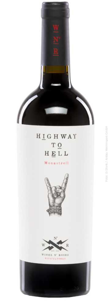 Wines N' Roses Viticultores Highway To Hell Tinto 2024  0.75 L Flasche