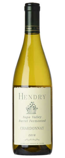 Hendry Ranch Chardonnay Barrel Fermented 2016  0.75 L Flasche