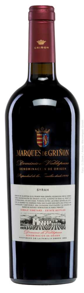Marqués de Griñón Family Estates Dominio  Valdepusa Syrah 2021  0.75 L Flasche