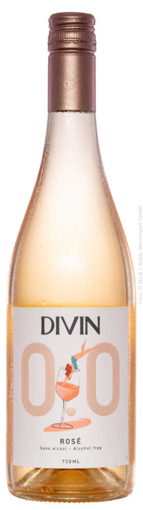 Divin NoLow Rosé 0.0% NV  0.75 L Flasche