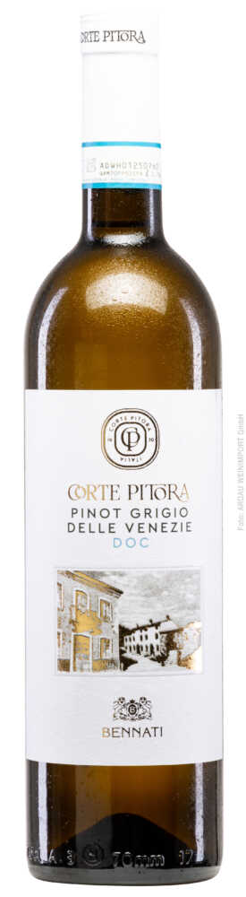 Casa Vinicola Bennati Corte Pitora Pinot Grigio D.O.C. (Pinot Grigio Delle Venezie 2025  0.75 L Flasche