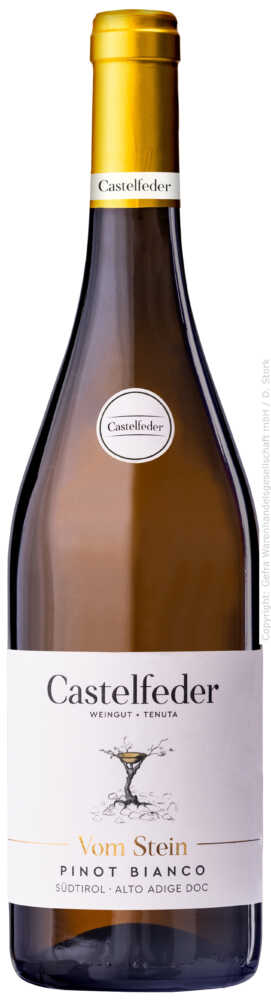 Castelfeder Pinot Bianco Vom Stein D.O.C. Alto Adige 2023  0.75 L Flasche