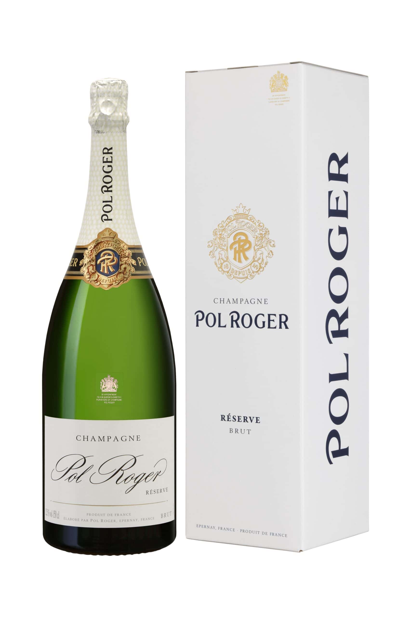 Champagne Pol Roger Brut Réserve Étuis-1849 NV  1.5 L Magnum