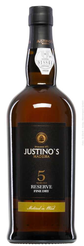Justino's Madeira Reserve Fine Dry 5 Years Old NV  0.75 L Flasche
