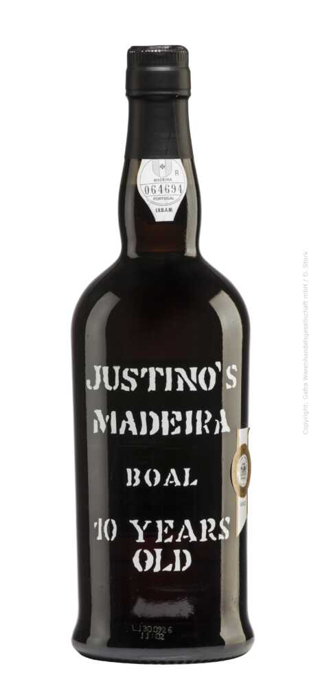 Justino's Madeira Boal 10 Years Old NV  0.75 L Flasche